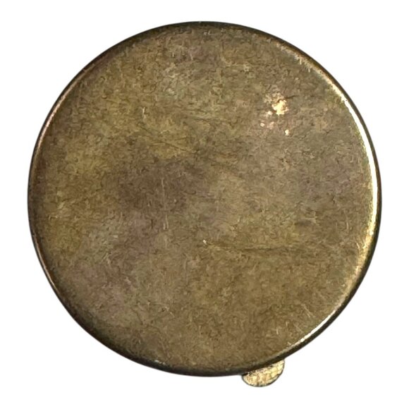 FAP Antique Rare Fabbrica Angelo Pessar Micro Mosaic Glas Trinket Pill Box Brass - Picture 7 of 8